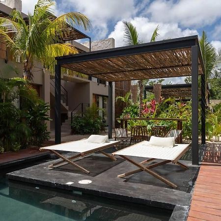 Appartamento Lujoso Departamento Boho-Chic Con Alberca Privada Tulum Esterno foto