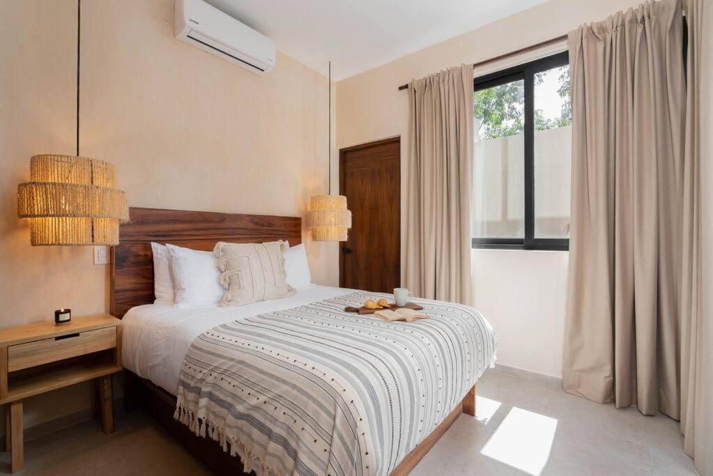 Appartamento Lujoso Departamento Boho-Chic Con Alberca Privada Tulum Esterno foto