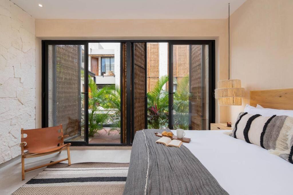 Appartamento Lujoso Departamento Boho-Chic Con Alberca Privada Tulum Esterno foto
