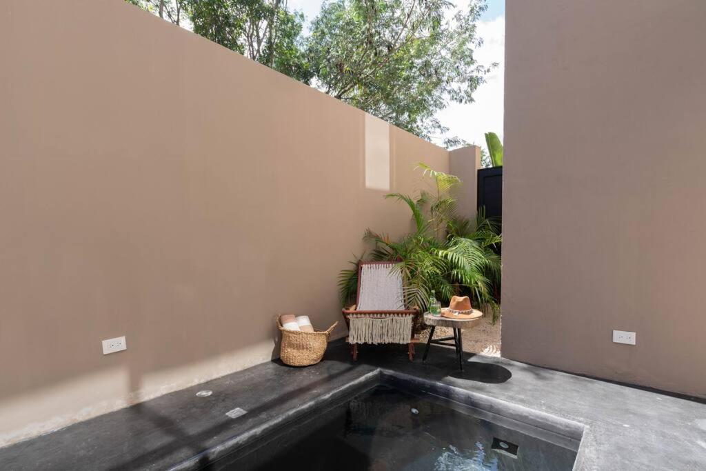 Appartamento Lujoso Departamento Boho-Chic Con Alberca Privada Tulum Esterno foto