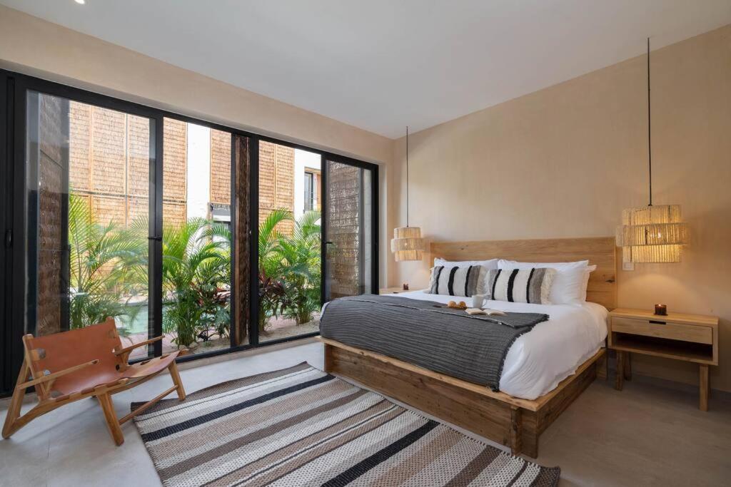 Appartamento Lujoso Departamento Boho-Chic Con Alberca Privada Tulum Esterno foto